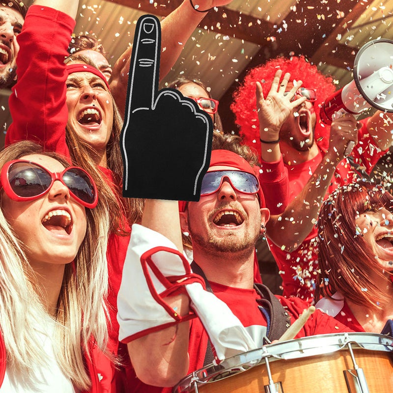 2pcs Finger Cheering Foams Finger Sports Event Props Competitive Events Supplies - Image 2