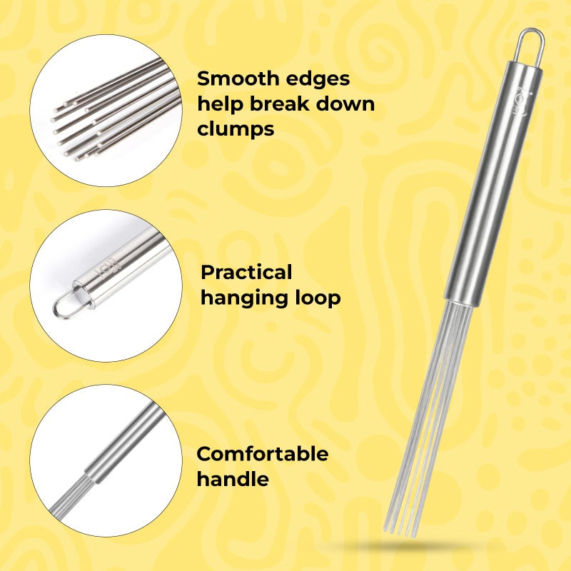 QULLAI Stanless Steel Whisk (Professional Barista Tool Whisk) - Image 5