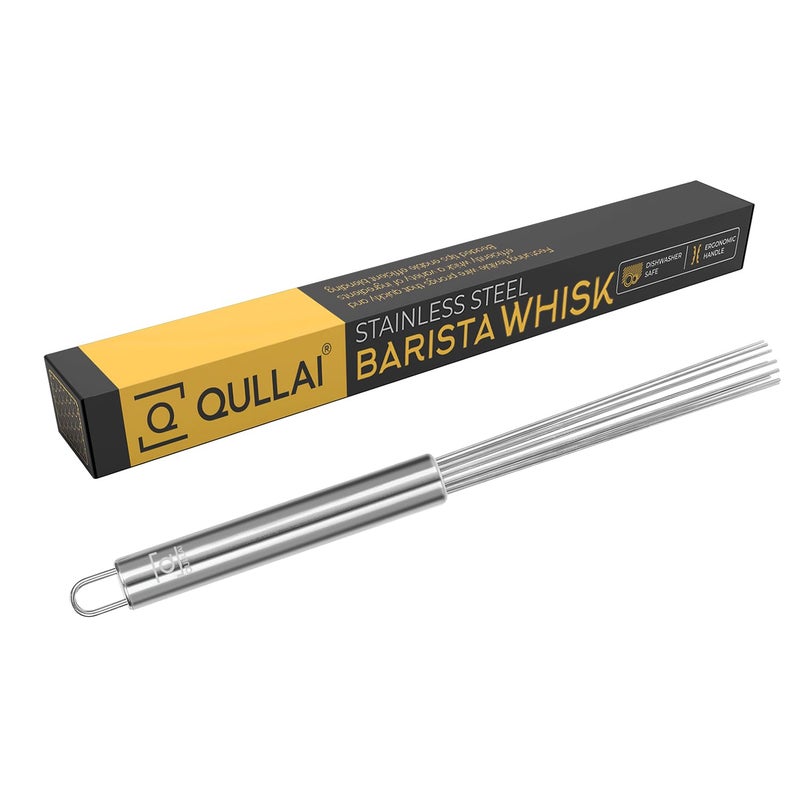 QULLAI Stanless Steel Whisk (Professional Barista Tool Whisk) - Image 1