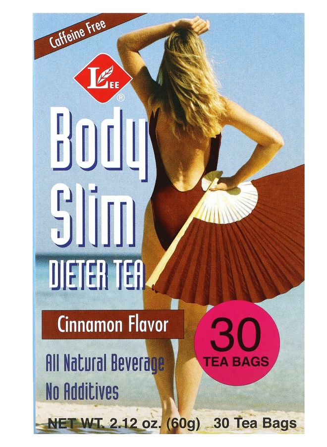 Uncle Lee's Tea Body Slimm Tea Cinnamon Caffeine Free 30 Tea Bags 2.12 oz (60 g)