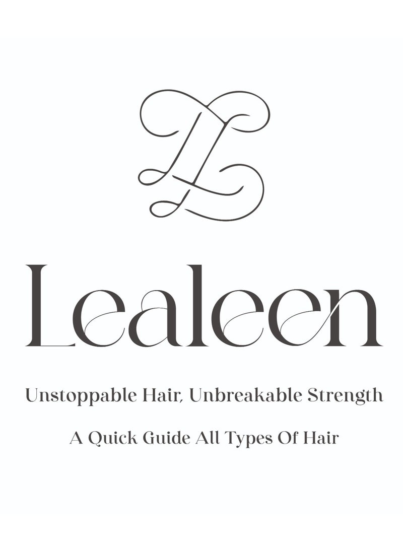 LEALEEN Lealeen for Oily Hair Bundle | Shampoo 500ml-Conditioner 500ml-Hair Serum 100ml-Hair Mask 300ml  - Image 2