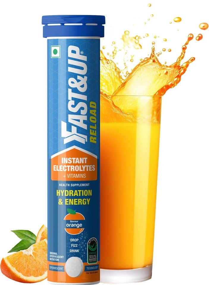 FAST&UP Electrolyte Energy And Hydration Sports Drink Pack Of 1 20 tablets - Image 1