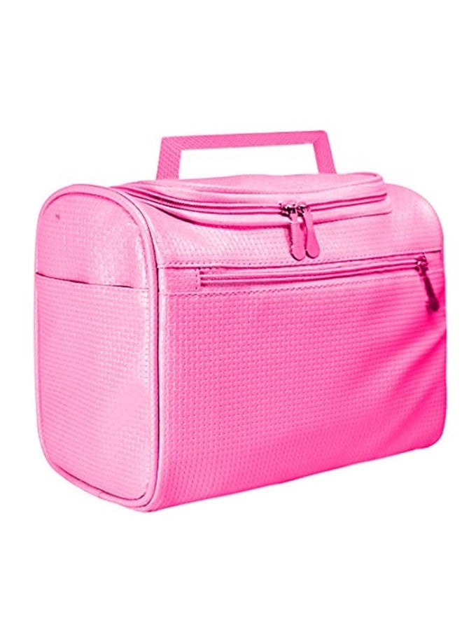 adbeni Multifunctional Extra Large Cosmetic Bag For Travel | Waterproof Household Grooming Kit Storage | Makeup Organisers For Accessories For Men & Women (Pink07) - Image 1