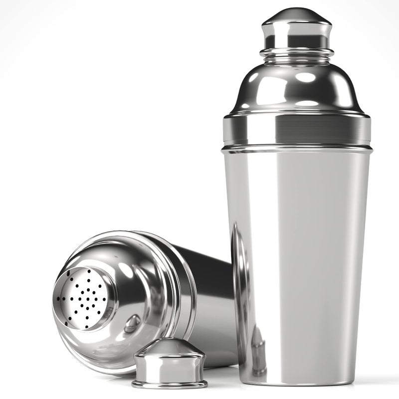 Eyes.sys Cocktail Shaker 60 Oz Stainless Steel Professional Martini Shaker Large Drink Shaker With Strainer For Bartending Bartender Shaker Margarita Mixer - Image 2