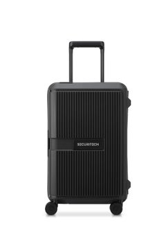 DELSEY Securitech By Delsey Stone Hardcase Double wheel trolley 55cm black  - Image 1