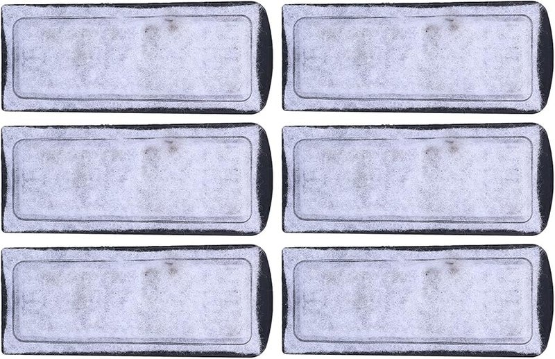 Activated Carbon Wall Mounted Aquarium Filter 6Pcs For Fish Tanks - Image 1