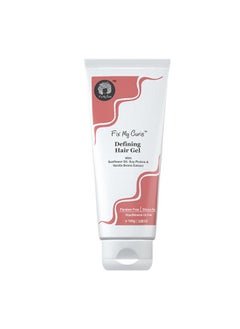 Fix My Curls Curl Defining Hair Gel Sunflower Oil & Keratin For Curly Wavy Hair Strong Hold Curl Sculpting Gelanti-Frizz Silicone Free 100Gm  - Image 1