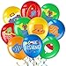 Zomiboo 36 Pack Fish Bobber Balloons Ofishally One Birthday Decoration Latex Fish Party Balloon Under the Sea Creature Birthday Baby Shower Party Decoration Supplies 12 InchesGone Fishing Style - Image 2