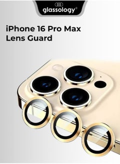 glassology iPhone 16 Pro Max Lens Guard Scratch Resistant Anti-Fingerprint Camera Protection (Rose Gold)  - Image 1