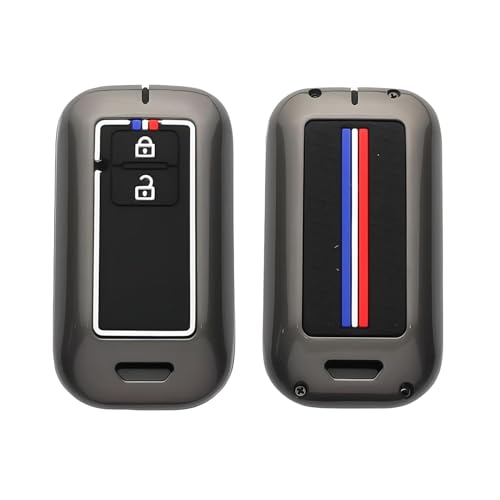 Namani Car Keychain Cover Metal Compatible with Baleno, Grand Vitara, XL6, Swift, Brezza, Celerio, Ignis, Ertiga, Dzire, Fronx, Urban Cruiser, Rumion, Glanza, Hyryder 2 Button Smart Key - Image 3