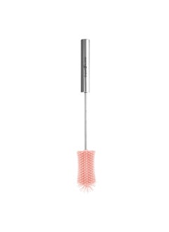 AL SANIDI Water bottle and cup cleaning brush, Pink , Size 37*4.5*1.8 Cm  - Image 1