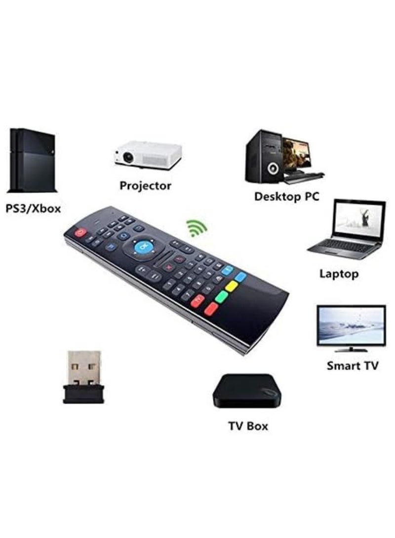ELTRAZONE Air Remote Mouse MX3, 2.4G Remote Control, Mini Wireless Keyboard & infrared Remote Control Learning, Best For Android Smart Tv Box HTPC IPTV PC Pad XBOX Raspberry Pi 3 with battery - Image 4