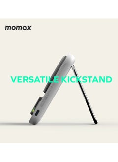 Momax Momax 10000mAh Power Flow Pro+ Power Bank - 20W Fast Charging with MagSafe 15W Wireless Charger - White  - Image 4