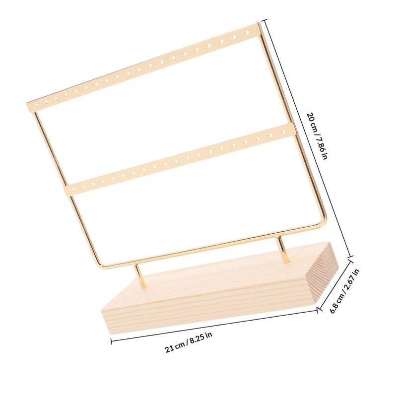 Earing Holder Earring Stand Jewelry Organizer Stand Multi-layer Earing Organizer - Image 2