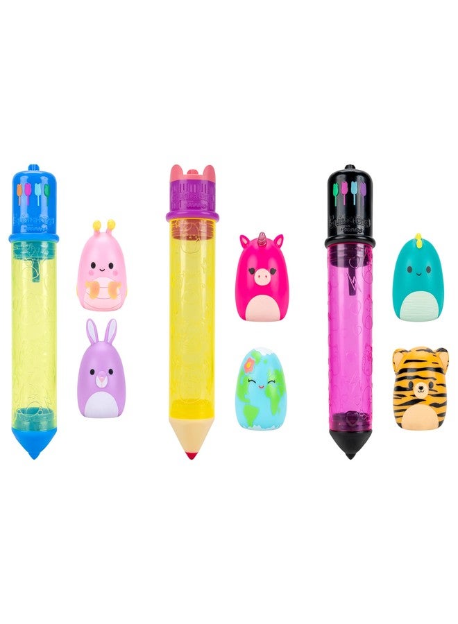 Squish-a-longs Scribblers 3-Pack - Includes 6 Mini-Squish (Series 1, Wave 3, Style 1) - Image 1