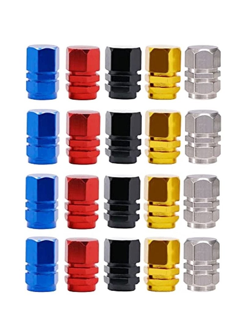 OIMG Aluminium Valve Caps With Seal For Stable Tyre Pressure  - Image 1