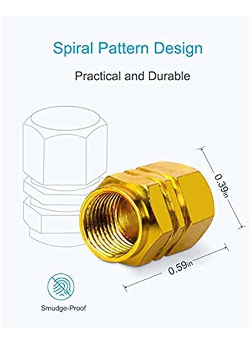OIMG Aluminium Valve Caps With Seal For Stable Tyre Pressure  - Image 3