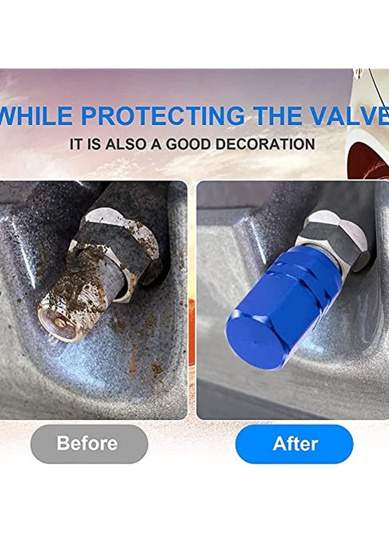 OIMG Aluminium Valve Caps With Seal For Stable Tyre Pressure  - Image 2