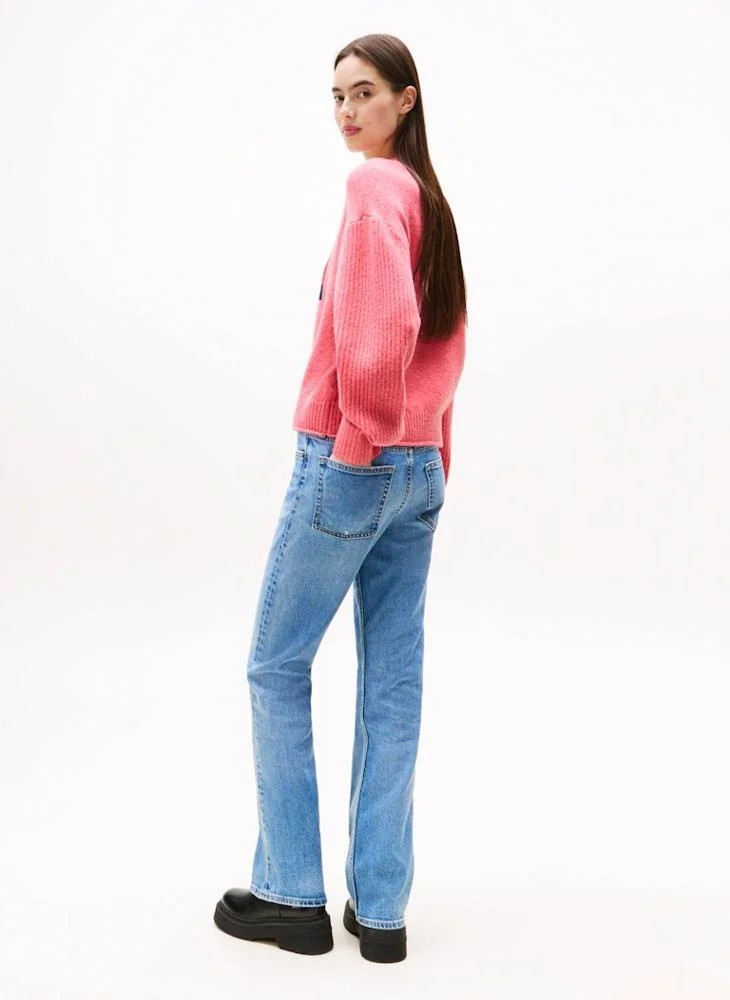 تومي جينز Logo Crew Neck Sweater