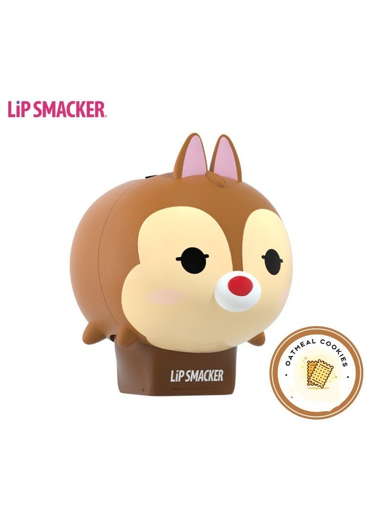 lip smacker diss co-branded steel tooth (oatmeal biscuit flavor) lip balm cartoon lip moisturizing