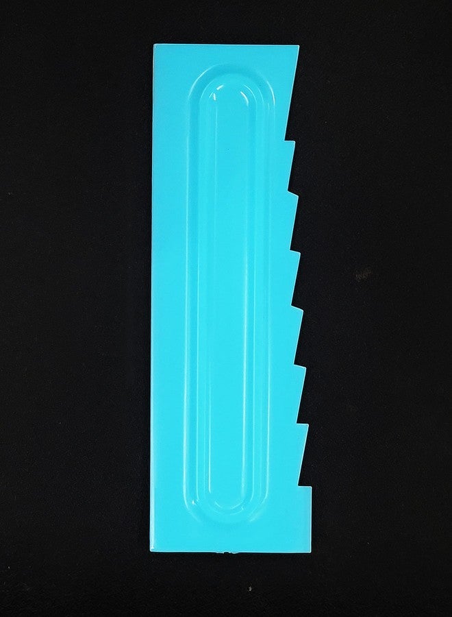 Cake Decor Plastic Icing Comb Scraper Smoother Icing Fondant Cake Decorating Tool (B-9953-20)