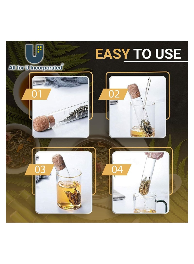 Excefore Tea Infuser, Clear And Modern Tea Strainer Ball Stainless Steel Extra Fine Mesh Tea Steeper Filter for Loose Leaf, Tea Flower, Tea Cup,Mug - Image 5