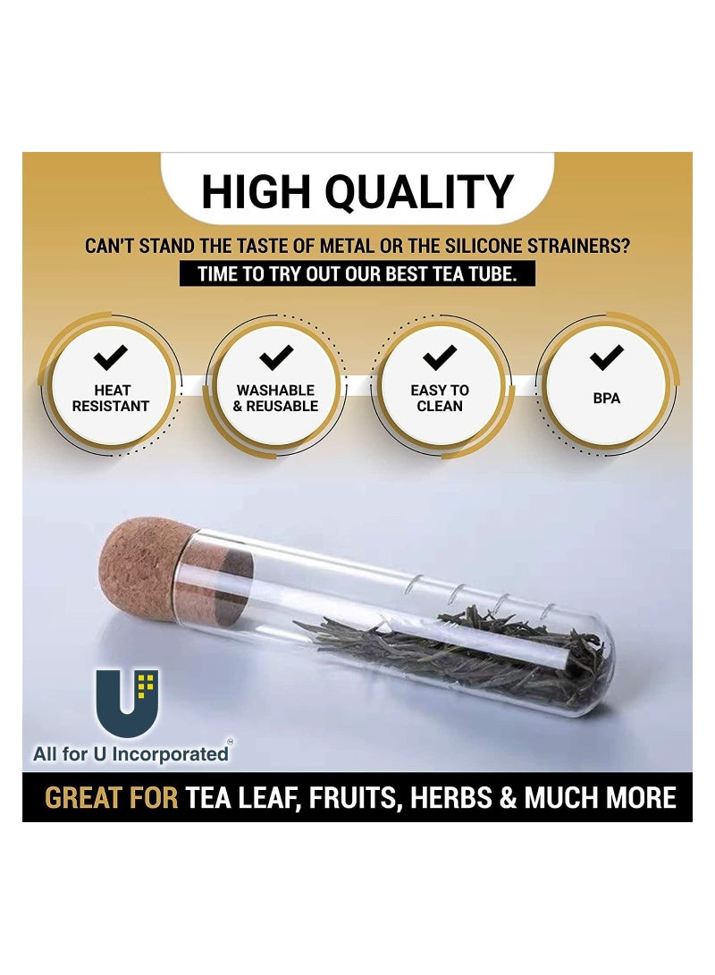 Excefore Tea Infuser, Clear And Modern Tea Strainer Ball Stainless Steel Extra Fine Mesh Tea Steeper Filter for Loose Leaf, Tea Flower, Tea Cup,Mug - Image 4