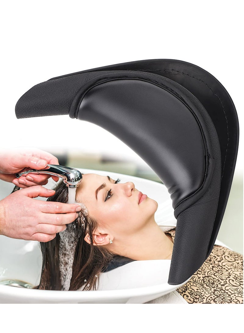 SYOSI Neck Rest Hair Wash Cushion, Shampoo Bowl Neck Rest, Soft Silicone Sponge Neck Rest Cushion, Hair Washing Neck Pillow Shampoo Bowl Neck Support for Salon Hair Spa Washing Sink - Image 1