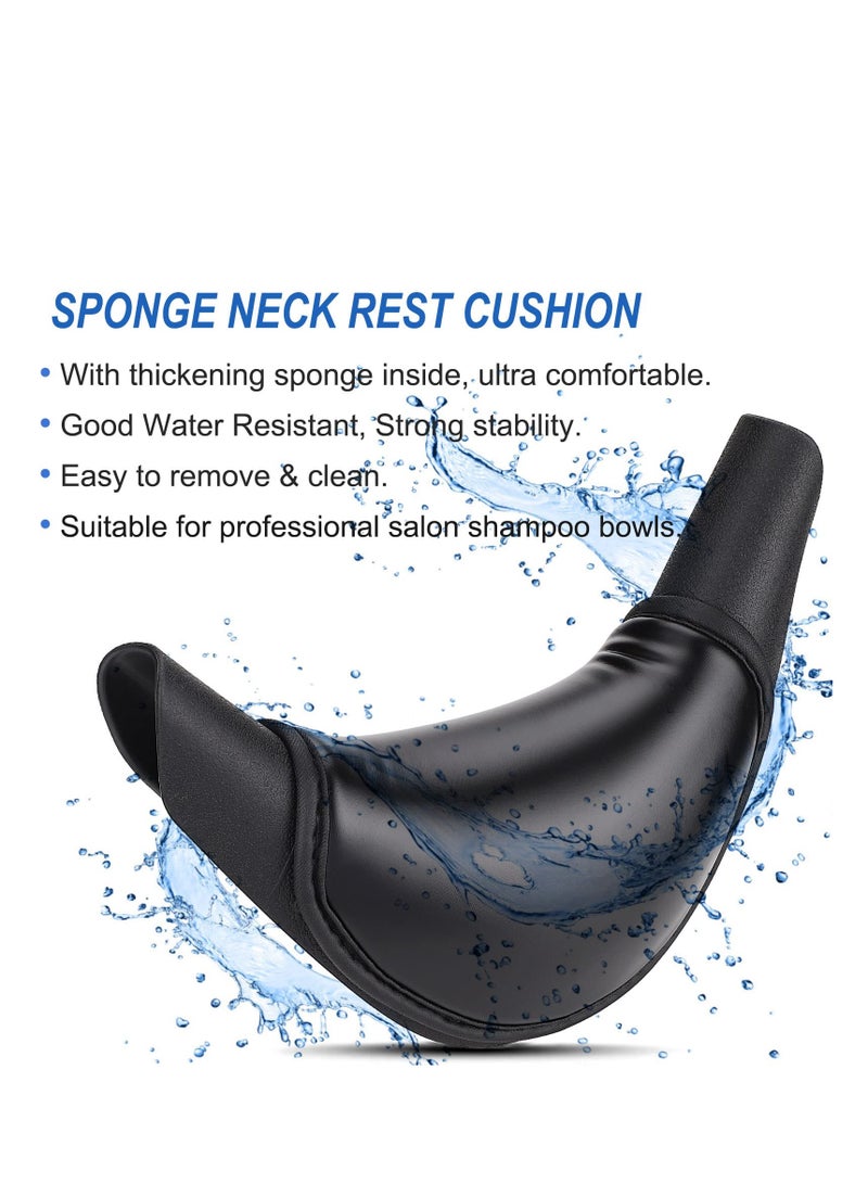SYOSI Neck Rest Hair Wash Cushion, Shampoo Bowl Neck Rest, Soft Silicone Sponge Neck Rest Cushion, Hair Washing Neck Pillow Shampoo Bowl Neck Support for Salon Hair Spa Washing Sink - Image 4