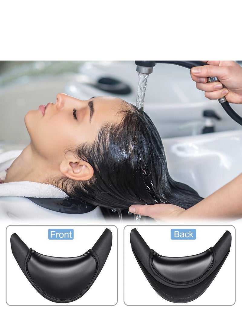 SYOSI Neck Rest Hair Wash Cushion, Shampoo Bowl Neck Rest, Soft Silicone Sponge Neck Rest Cushion, Hair Washing Neck Pillow Shampoo Bowl Neck Support for Salon Hair Spa Washing Sink - Image 3