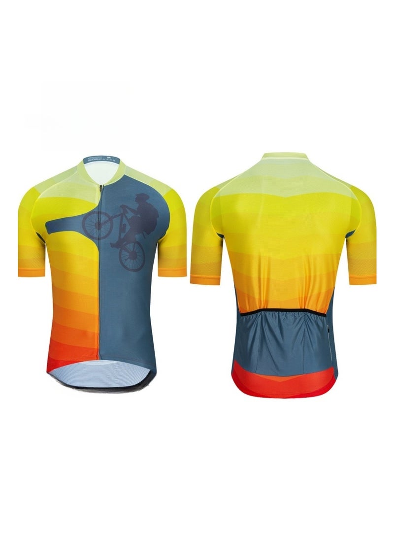 KUYING Men's Outdoor Cycling Suit Off-road Road Mountain Bike Cycling Suit  - Image 1