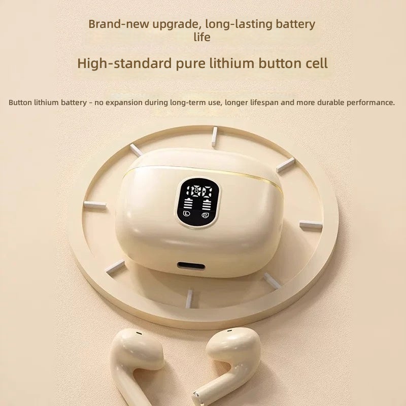 ZX 2026 New Bluetooth Wireless Earbuds with Smart Noise Cancellation, High-Quality Sound, and Power Display - Image 3