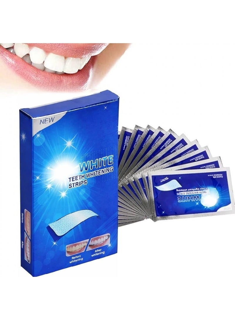 5D Teeth Whitening Strips Double Adhesive 10 Pieces