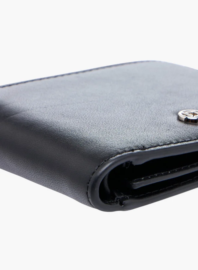 DUCHINI Men's Solid Bi-Fold Wallet