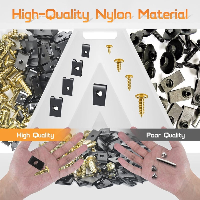OTUAYAUTO 170PCS Car U Clips and Screw Assortment Kit - Image 5