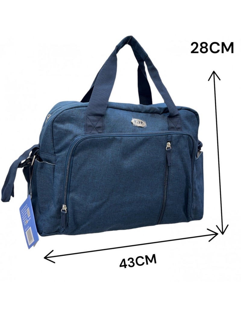 Kiko Luxury Mamy Diaper Bag-Blue - Image 3