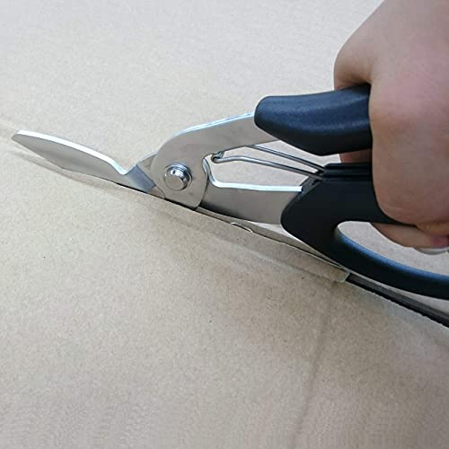 ALLEX\アレックス ALLEX Cardboard Scissors Heavy Duty 8.8" Spring Loaded Craft Scissors Angled Blade, Japanese Stainless Steel Blade, Made in Japan - Image 4