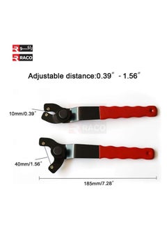RACO RACO Grinder Key Angle Grinder Universal Adjustable Pin Wrench for Angle Grinder Machine 4" 5" 6" 7" 9"  - Image 2