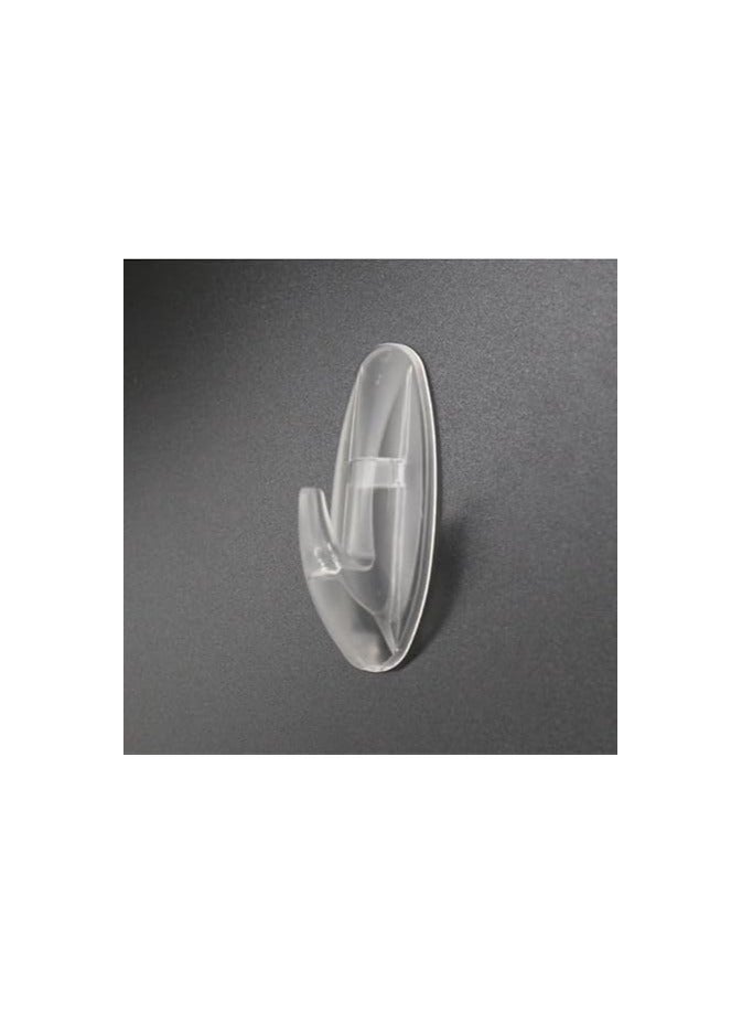ROBUSTLINE Multi-Purpose Plastic Hanging Hooks – Durable Wall & Door Hooks for Home, Kitchen, Bathroom, and Office Organization – Easy to Install, Reusable, Strong Hold  - Image 1