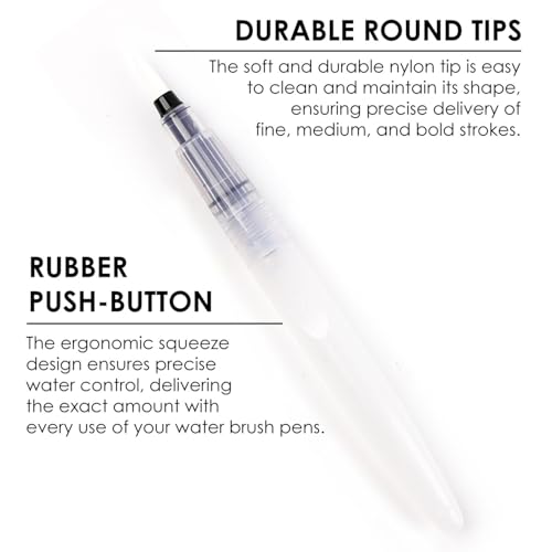 Grabie Watercolor Paint Set, 56 Colors Handheld Watercolor Set of Water Brush Pen, Palette and Removable Sponge, Portable Watercolor Paint for Artist Beginner and Professional - Image 5