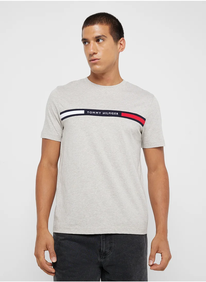 TOMMY HILFIGER Logo Crew Neck T-Shirt