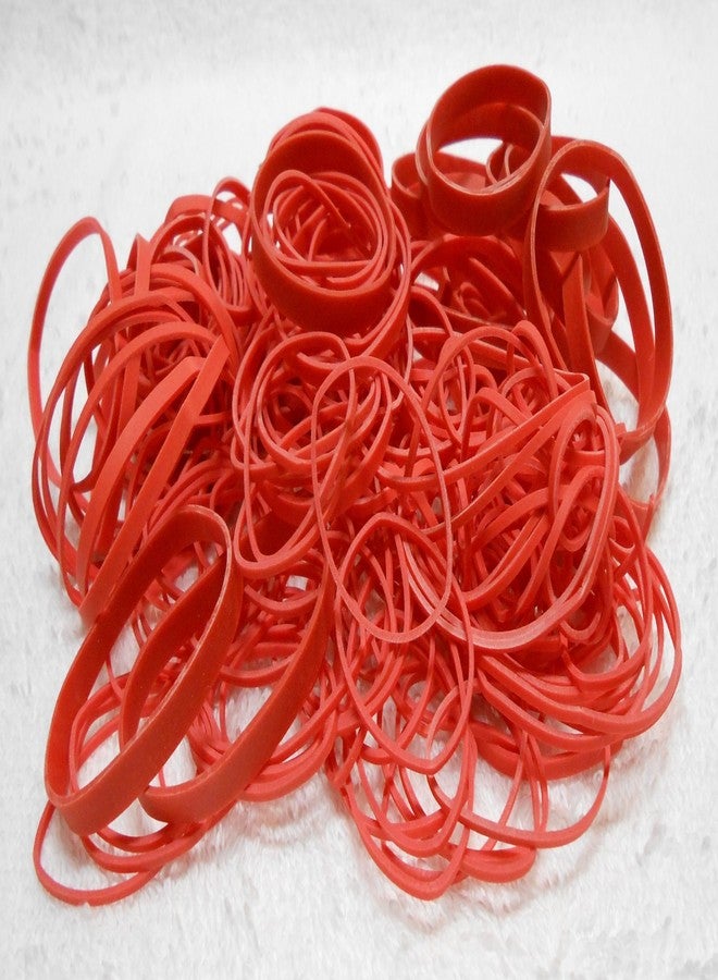 Alliance Rubber 96315 Advantage Rubber Bands Size #31, 1 lb Box Contains Approx. 850 Bands (2 1/2" x 1/8", Red) - Image 2