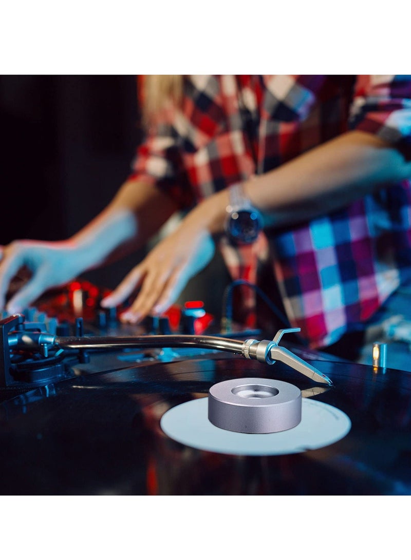 45 Rpm Adapter, Fit 7 Inch Vinyl Record Players Technics Turntables Solid Aluminum Dome, Silver - Image 5