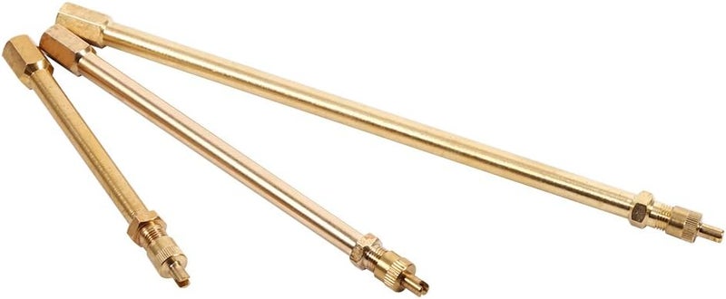 comfrt Valve Extension Brass Auto Tyre Valve Extender Stem Inflation Stright Pole (Size : 140mm) Valve Stem Extension - Image 2