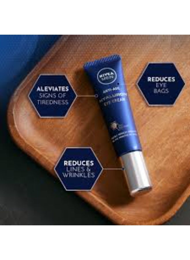 نيفيا كريم نيفيا للرجال المضاد للشيخوخة بحمض الهيالورونيك للعين + كريم نيفيا للرجال المضاد للشيخوخة بحمض الهيالورونيك للوجه - Image 2