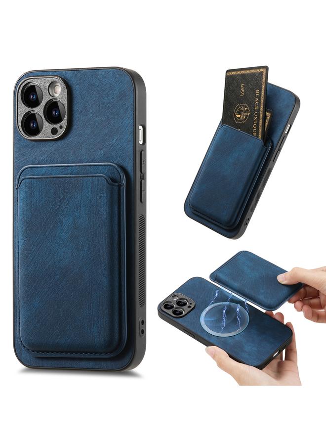 S-TOP Case For iPhone 13 Pro Max Retro Leather Card Bag Magnetic Phone Case - Image 1