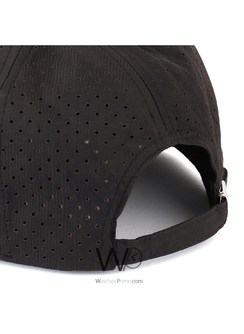 CONVERSE Converse All Star Snapback hip hop Cap Black Color Cotton Hat For Men  - Image 3