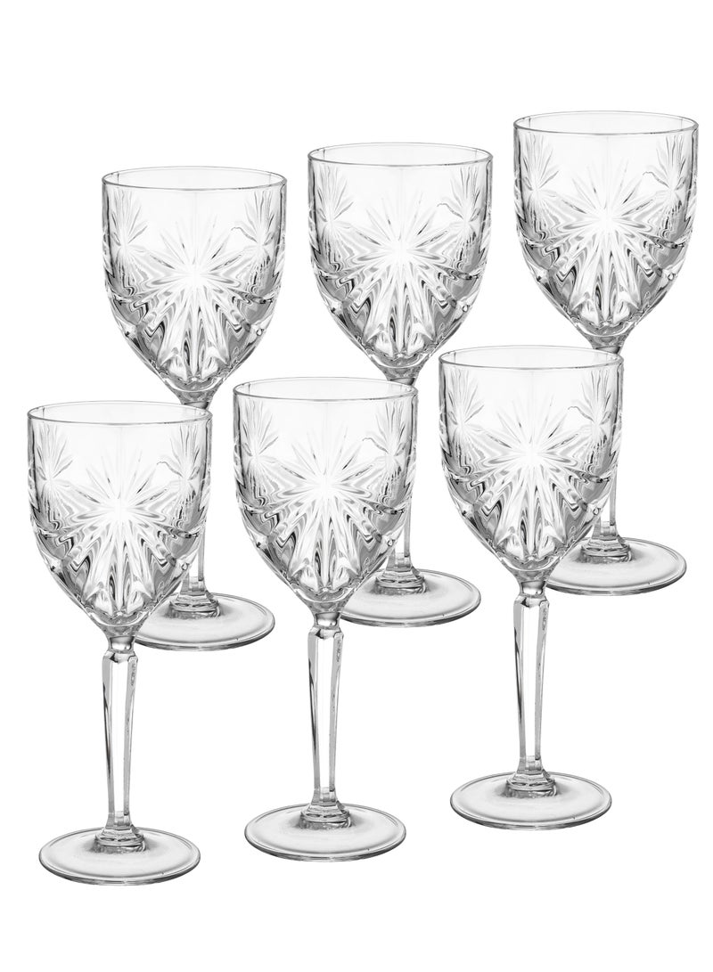 RCR Italian Crystal Juice Glasses Set of 6 - Image 1