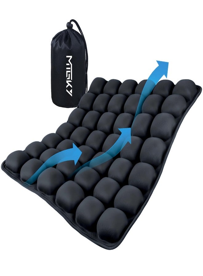 MTGKY Sondor Travel Cushion,Portable & Adjustable Airplane seat Cushion for Long Flights,Inflatable Cushion for Wheelchair, Travel,Driving - Image 1