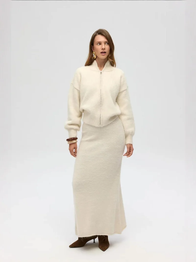 Mai Collection MAI STUDIOS Nivra Knit Maxi Skirt